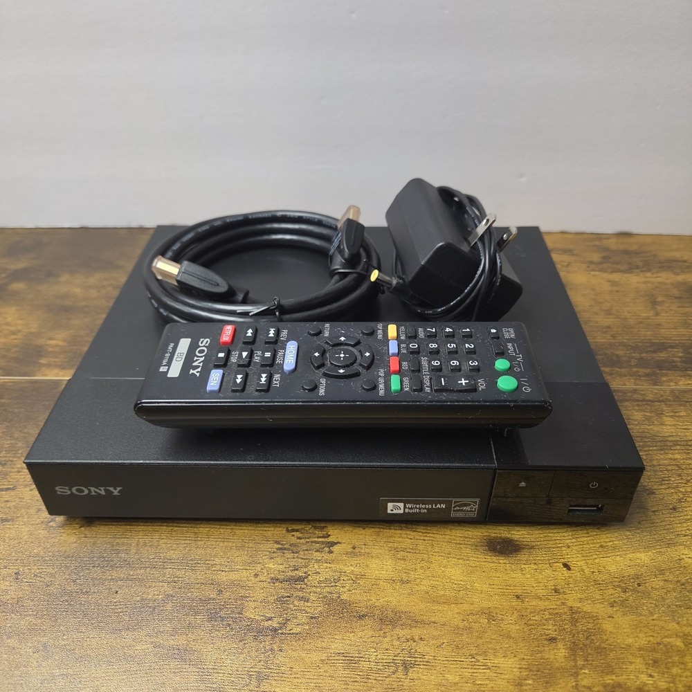 Sony BDP-BX370 Streaming Blu Ray Player Built-in WI FI True HD/DTS DVD Upscaling